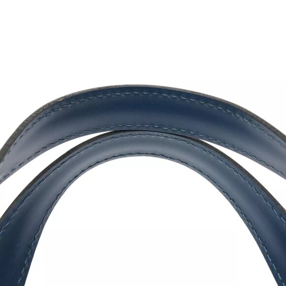 LOUIS VUITTON Saint Jacques Toledo Blue Epi Handbag - Picture 12 of 12